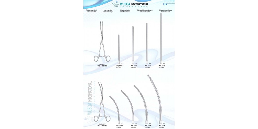 Atraumatic Vessel Clamps